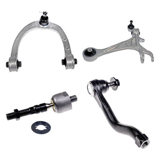 Dorman® - OE Solutions™ Front Driver Side Lower and Upper Control Arm with Ball Joint and Tie Rod End Kit