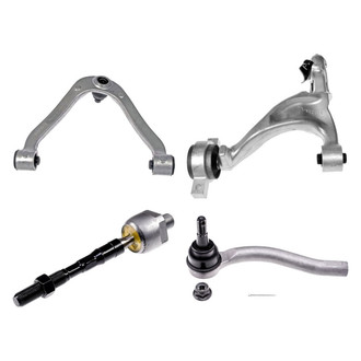 Dorman® - OE Solutions™ Front Driver Side Lower and Upper Control Arm with Ball Joint and Tie Rod End Kit