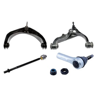 Dorman® - OE Solutions™ Front Driver Side Lower and Upper Control Arm with Ball Joint and Tie Rod End Kit