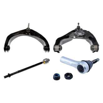 Dorman® - OE Solutions™ Front Driver Side Lower and Upper Control Arm with Ball Joint and Tie Rod End Kit