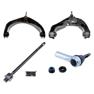 Dorman® - OE Solutions™ Front Driver Side Lower and Upper Control Arm with Ball Joint and Tie Rod End Kit