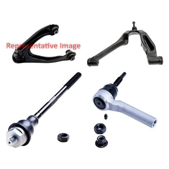 Dorman® - OE Solutions™ Front Driver Side Lower and Upper Control Arm with Ball Joint and Tie Rod End Kit