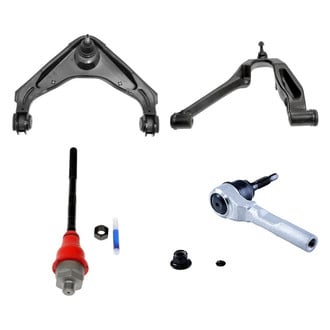 Dorman® - OE Solutions™ Front Driver Side Lower and Upper Control Arm with Ball Joint and Tie Rod End Kit