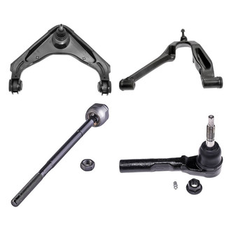 Dorman® - OE Solutions™ Front Driver Side Lower and Upper Control Arm with Ball Joint and Tie Rod End Kit