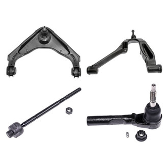 Dorman® - OE Solutions™ Front Driver Side Lower and Upper Control Arm with Ball Joint and Tie Rod End Kit