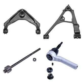 Dorman® - OE Solutions™ Front Driver Side Lower and Upper Control Arm with Ball Joint and Tie Rod End Kit