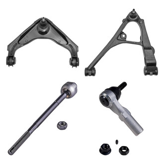 Dorman® - OE Solutions™ Front Driver Side Lower and Upper Control Arm with Ball Joint and Tie Rod End Kit
