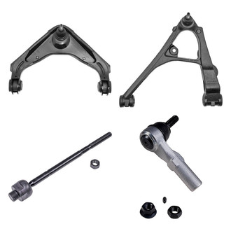 Dorman® - OE Solutions™ Front Driver Side Lower and Upper Control Arm with Ball Joint and Tie Rod End Kit