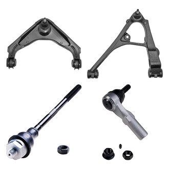 Dorman® - OE Solutions™ Front Driver Side Lower and Upper Control Arm with Ball Joint and Tie Rod End Kit