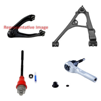 Dorman® - OE Solutions™ Front Driver Side Lower and Upper Control Arm with Ball Joint and Tie Rod End Kit