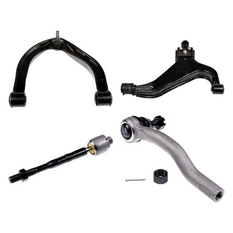 Dorman® - OE Solutions™ Front Driver Side Lower and Upper Control Arm with Ball Joint and Tie Rod End Kit