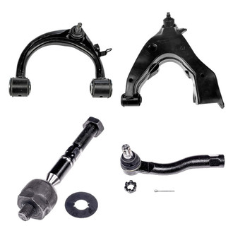 Dorman® - OE Solutions™ Front Driver Side Lower and Upper Control Arm with Ball Joint and Tie Rod End Kit