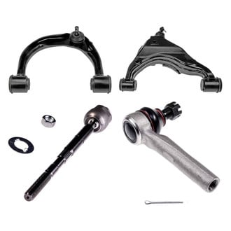 Dorman® - OE Solutions™ Front Driver Side Lower and Upper Control Arm with Ball Joint and Tie Rod End Kit