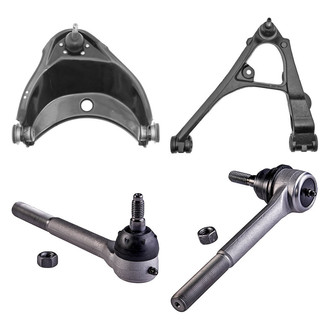 Dorman® - OE Solutions™ Front Driver Side Lower and Upper Control Arm with Ball Joint and Tie Rod End Kit