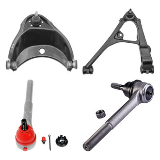 Dorman® - OE Solutions™ Front Driver Side Lower and Upper Control Arm with Ball Joint and Tie Rod End Kit