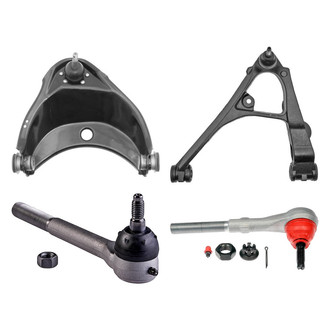 Dorman® - OE Solutions™ Front Driver Side Lower and Upper Control Arm with Ball Joint and Tie Rod End Kit