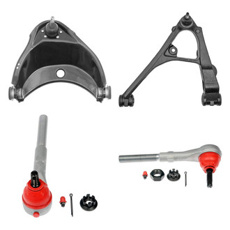 Dorman® - OE Solutions™ Front Driver Side Lower and Upper Control Arm with Ball Joint and Tie Rod End Kit