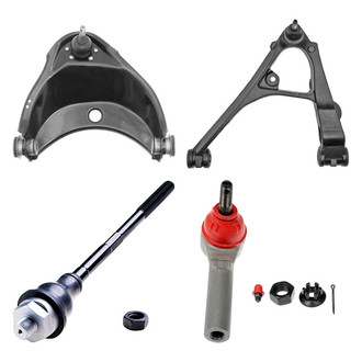 Dorman® - OE Solutions™ Front Driver Side Lower and Upper Control Arm with Ball Joint and Tie Rod End Kit