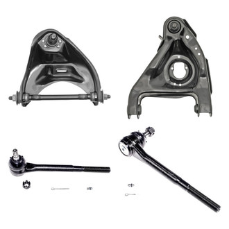 Dorman® - OE Solutions™ Front Driver Side Lower and Upper Control Arm with Ball Joint and Tie Rod End Kit