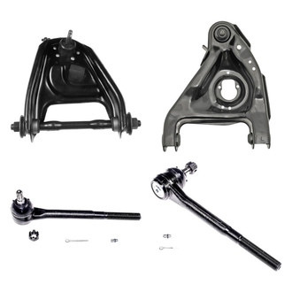 Dorman® - OE Solutions™ Front Driver Side Lower and Upper Control Arm with Ball Joint and Tie Rod End Kit