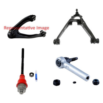 Dorman® - OE Solutions™ Front Driver Side Lower and Upper Control Arm with Ball Joint and Tie Rod End Kit