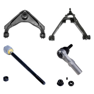 Dorman® - OE Solutions™ Front Driver Side Lower and Upper Control Arm with Ball Joint and Tie Rod End Kit