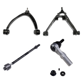 Dorman® - OE Solutions™ Front Driver Side Lower and Upper Control Arm with Ball Joint and Tie Rod End Kit