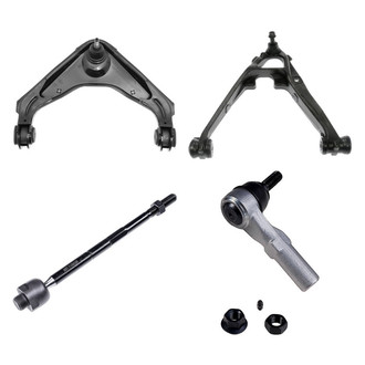 Dorman® - OE Solutions™ Front Driver Side Lower and Upper Control Arm with Ball Joint and Tie Rod End Kit
