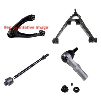 Dorman® - OE Solutions™ Front Driver Side Lower and Upper Control Arm with Ball Joint and Tie Rod End Kit