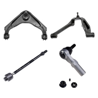 Dorman® - OE Solutions™ Front Driver Side Lower and Upper Control Arm with Ball Joint and Tie Rod End Kit
