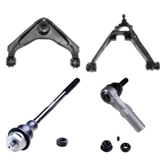 Dorman® - OE Solutions™ Front Driver Side Lower and Upper Control Arm with Ball Joint and Tie Rod End Kit