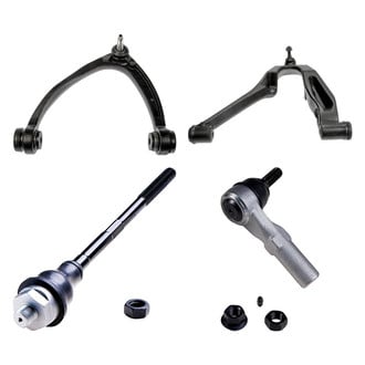 Dorman® - OE Solutions™ Front Driver Side Lower and Upper Control Arm with Ball Joint and Tie Rod End Kit