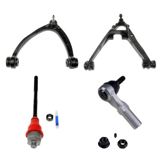 Dorman® - OE Solutions™ Front Driver Side Lower and Upper Control Arm with Ball Joint and Tie Rod End Kit
