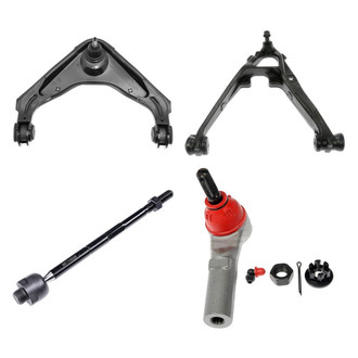 Dorman® - OE Solutions™ Front Driver Side Lower and Upper Control Arm with Ball Joint and Tie Rod End Kit