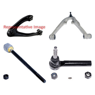 Dorman® - OE Solutions™ Front Driver Side Lower and Upper Control Arm with Ball Joint and Tie Rod End Kit