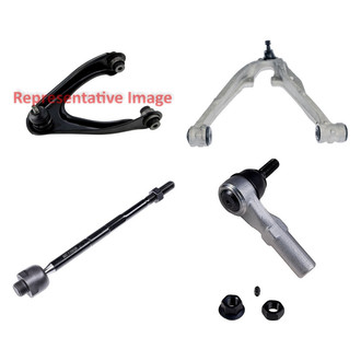 Dorman® - OE Solutions™ Front Driver Side Lower and Upper Control Arm with Ball Joint and Tie Rod End Kit