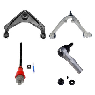 Dorman® - OE Solutions™ Front Driver Side Lower and Upper Control Arm with Ball Joint and Tie Rod End Kit