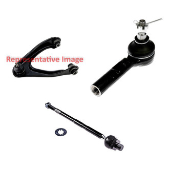 Dorman® - OE Solutions™ Front Driver Side Lower Control Arm with Ball Joint and Tie Rod End Kit