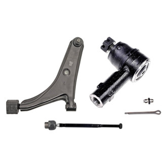 Dorman® - OE Solutions™ Front Driver Side Lower Control Arm with Ball Joint and Tie Rod End Kit