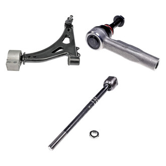 Dorman® - OE Solutions™ Front Driver Side Lower Control Arm with Ball Joint and Tie Rod End Kit
