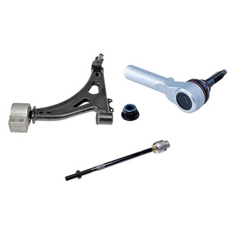 Dorman® - OE Solutions™ Front Driver Side Lower Control Arm with Ball Joint and Tie Rod End Kit