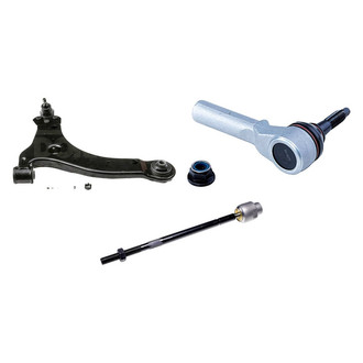 Dorman® - OE Solutions™ Front Driver Side Lower Control Arm with Ball Joint and Tie Rod End Kit