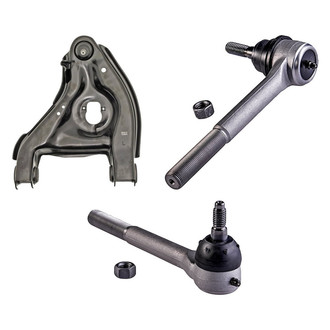 Dorman® - OE Solutions™ Front Driver Side Lower Control Arm with Ball Joint and Tie Rod End Kit