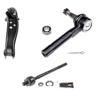 Dorman® - OE Solutions™ Front Driver Side Lower Control Arm with Ball Joint and Tie Rod End Kit