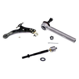 Dorman® - OE Solutions™ Front Driver Side Lower Control Arm with Ball Joint and Tie Rod End Kit