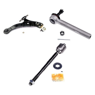 Dorman® - OE Solutions™ Front Driver Side Lower Control Arm with Ball Joint and Tie Rod End Kit