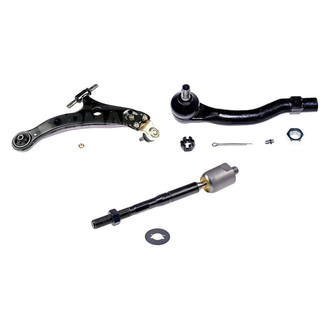 Dorman® - OE Solutions™ Front Driver Side Lower Control Arm with Ball Joint and Tie Rod End Kit