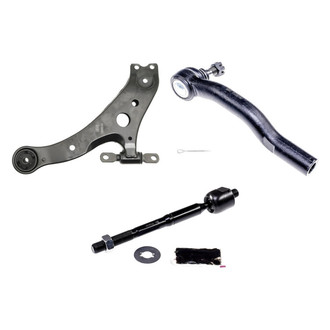 Dorman® - OE Solutions™ Front Driver Side Lower Control Arm with Ball Joint and Tie Rod End Kit