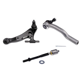 Dorman® - OE Solutions™ Front Driver Side Lower Control Arm with Ball Joint and Tie Rod End Kit