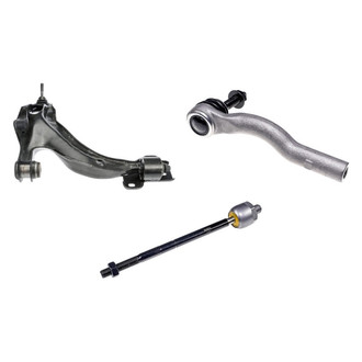 Dorman® - OE Solutions™ Front Driver Side Lower Control Arm with Ball Joint and Tie Rod End Kit